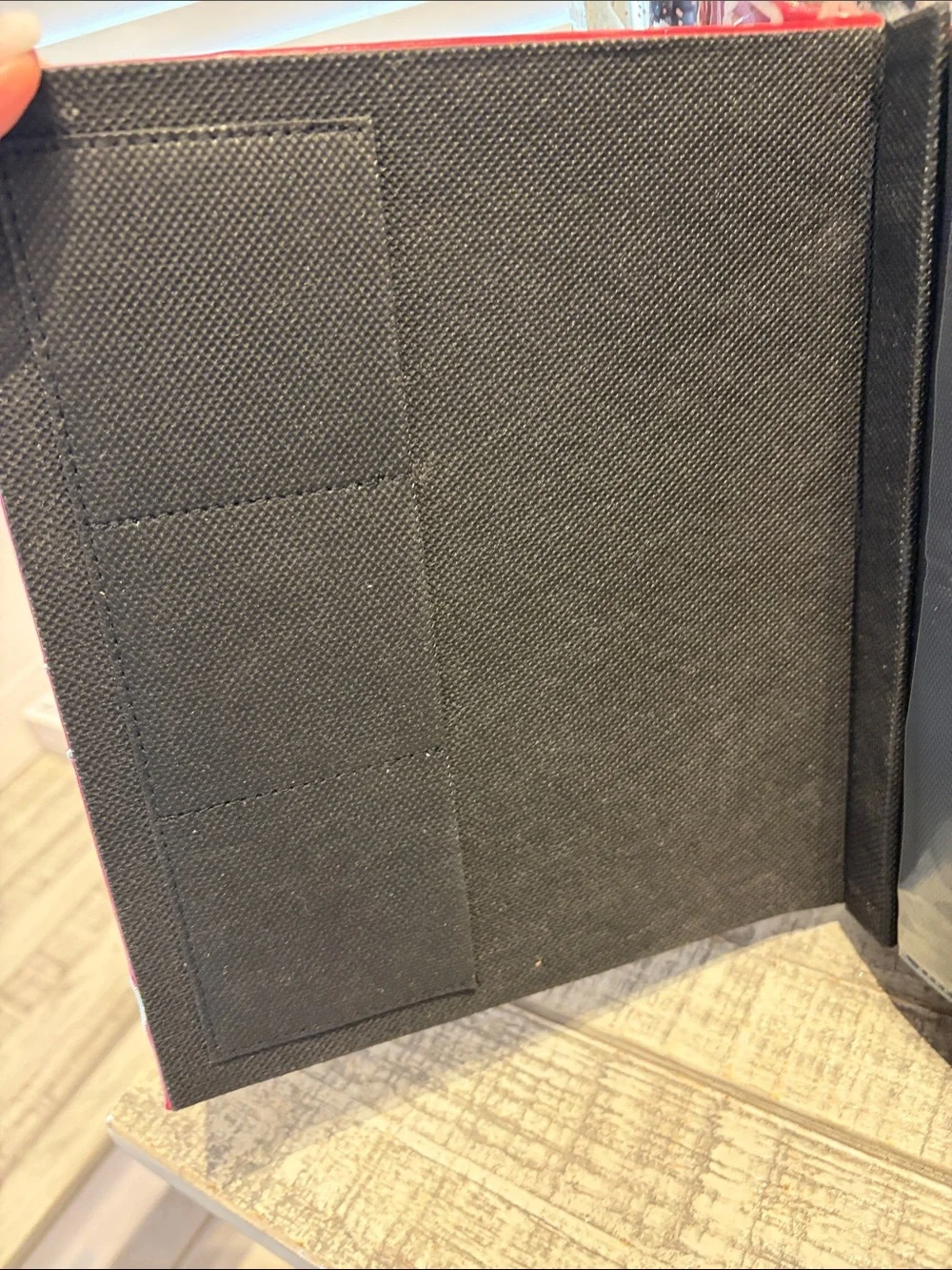 ELSA Red Photo Album with White Heart Accents